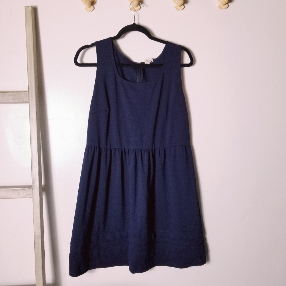MERONA NAVY TANK DRESS SIZE XL PETITE